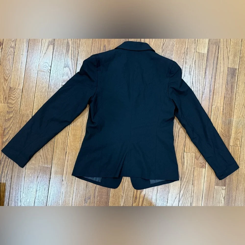 Gap Black Tailored Blazer Jacket Women’s Size 8 Classic Work Office